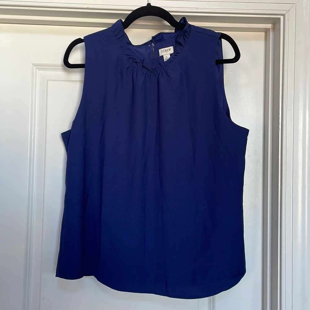 NWT J.Crew Factory ruffle blouse